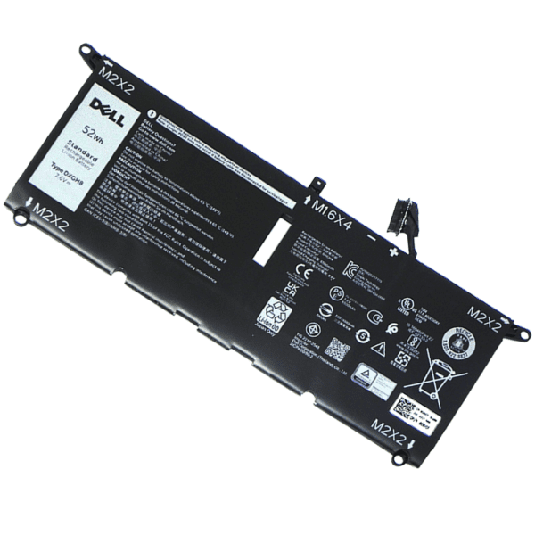 6798 - 1 Dell XPS 13 9370 9380 7.6V 52Wh 4-Cell Battery-G8VCF/H754V