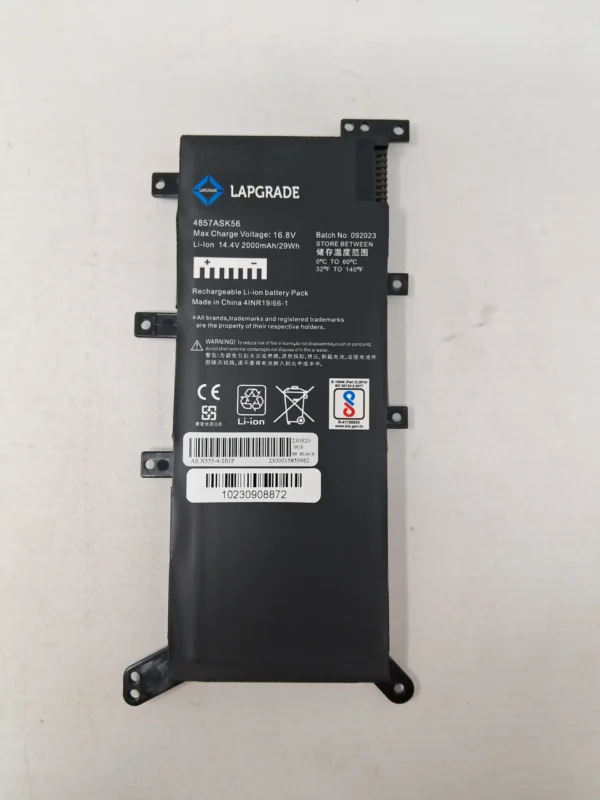 front (3) Lapgrade Battery For ASUS X555L Series-C21N1347