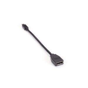 Black Box MINI-DisplayPort 1.2 Male to DisplayPort1.2 Female Adapter